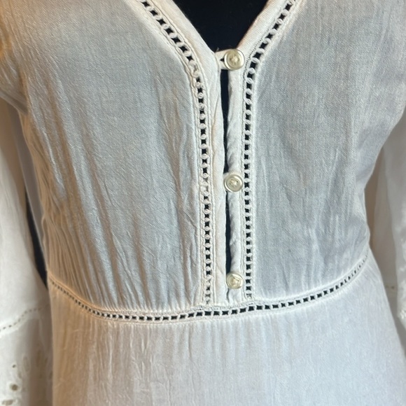 Amuse Society White Casablanca Dress | Size S - Picture 8 of 9